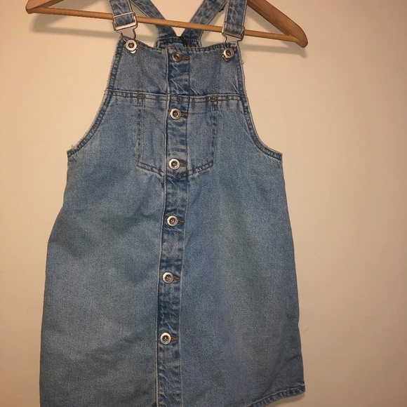 Zara Dresses & Skirts - Zara denim overalls dress